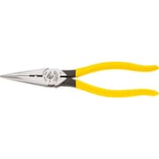 D203-8N [KLEIN 強力型ロングノーズプライヤー サイドカット 220mm 皮むき穴付]