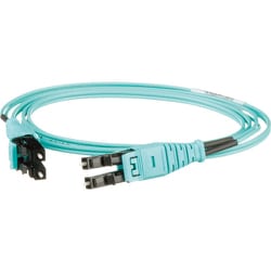 FX2ERQ1Q1SNM002 [パンドウイット プッシュブル式LCデュプレックス光ファイバーパッチコード ライザー OM3 2m 1本入り FX2ERQ1Q1SNM002]