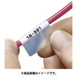 S100X400YAJ [パンドウイット レーザープリンタ用セルフラミネートラベル ポリエステル 白 印字部縦25.4mmx横25.4mm 1000枚入り S100x400YAJ]