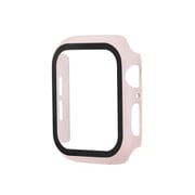 AW-GLPC40-LPK [Apple Watch 液晶ガラス付き PCカバー 40mm ライトピンク]
