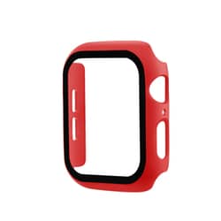AW-GLPC44-RD [Apple Watch 液晶ガラス付き PCカバー 44mm レッド]