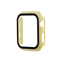 AW-GLPC44-YE [Apple Watch 液晶ガラス付き PCカバー 44mm イエロー]