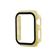 AW-GLPC44-YE [Apple Watch 液晶ガラス付き PCカバー 44mm イエロー]