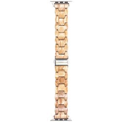 IQ-AWWOOD44-LBG [Apple Watch ウッドベルト 44/42mm ライトベージュ]
