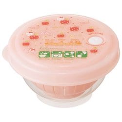 薄肉ごはん保存容器S お茶碗型 キティハピネスガール RGO1