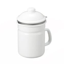 ピア・コローレ 活性炭カートリッジ付オイルポット 0.7L ホワイト PCL-06W