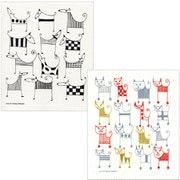 スポンジワイプ Sサイズ 2種セット（B＆Lドッグズ＆キャッツ） WX128688