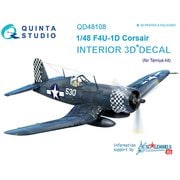 QNTD48108 1/48 F4U-1D 内装3Dデカール （タミヤ用） [プラモデル用品]