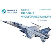 QNTC48146 1/48 ディティールアップパーツ F-CK-1C 防衛戦闘機 経国号 バキュームキャノピー （AFVクラブ用） [プラモデル用パーツ]