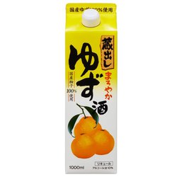 蔵出しまろやか ゆず酒 10度 1000ml