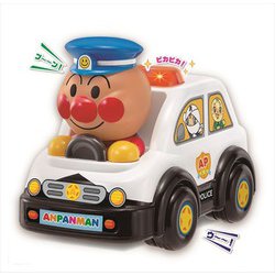 対象年齢：1.5歳～ それいけ！アンパンマン はたらくのりものシリーズ おしゃべりパトカー