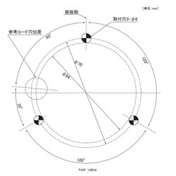 VK12R-D48NB [ニコトーチ・120 高輝度・DC48V 青]