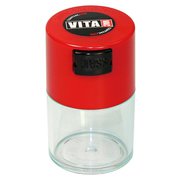 TIGHTVAC バキュームコンテナ 0.06L クリアレッド 120872