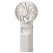 充電式ミストハンディファン 3段階風量調節 ホワイト TS-1652-044