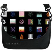 鬼滅の刃 ミニショルダーバッグ 柱総柄 [キャラクターグッズ]