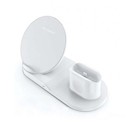 3in1ワイヤレス充電器 ホワイト RM3in1PRO WH