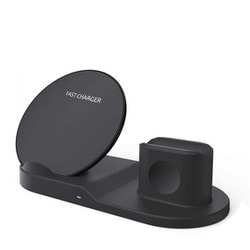 3in1ワイヤレス充電器 ブラック RM3in1PRO BK