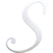 IMW/S [イニシャルモチーフワッペン シロ S]