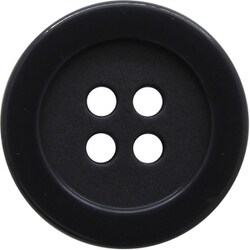 SUN10-130 [ベーシックボタン 18mm 黒]