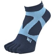 スパイダーアーチショート5toe 10609 ネイビー 417 SSサイズ (21-23cm) [ランニングウェア ソックス ユニセックス]