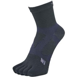 スパイダーアーチミドル5toe 10610 ブラック 813 SSサイズ (21-23cm) [ランニングウェア ソックス ユニセックス]