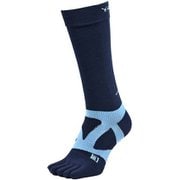 スパイダーアーチロング5toe 10611 ネイビー 417 SSサイズ (21-23cm) [ランニングウェア ソックス ユニセックス]