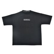KANGOL ふきだしプリントTシャツ メンズ ブラック LLサイズ C5134N N9 LL