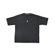 KANGOL 綿天竺ワンポイントTシャツ メンズ ブラック Mサイズ C5138N N9 M