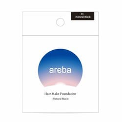 areba ヘアメイクファンデーション ナチュラルブラック