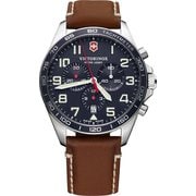 FieldForce Chrono(フィールドフォース クロノ) ブルー レザーストラップ 正規品 5年保証 241854