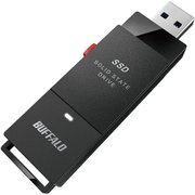 外付けSSD スティック型 SSD-SCTU3Aシリーズ 500GB USB 3.2(Gen2)対応 USB-A接続 Type-Cコネクタ付属 PC/TV録画向け ケーブルレス 耐衝撃 ブラック SSD-SCT500U3-BA