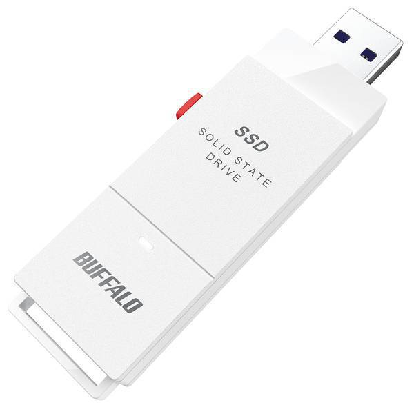 SSD-SCT500U3-WA [PC/TV録画向け USB3.2（Gen2）対応 スティック型SSD 500GB TypeCコネクタ付属]