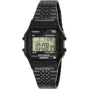 Classic Digital TIMEX 80 ブラック ユニセックス メタルベルト 正規品 1年保証 TW2R79400