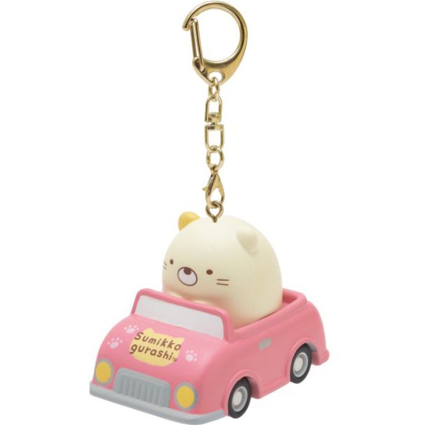 AB05104 すみっコぐらし ミニカーキーホルダー ねこ [キャラクターグッズ]