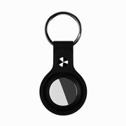 P0000EVA [AirTag Real Leather Case Black]