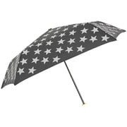 CONVERSE 折りたたみ傘 晴雨兼用 手開き BLACK×YELLOW CON-MT-50M-1
