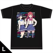 カノジョも彼女 Tシャツ Lサイズ 佐木咲＆水瀬渚 [キャラクターグッズ]