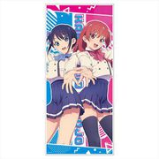 カノジョも彼女 キャラクター大判タオル 佐木咲＆水瀬渚 [キャラクターグッズ]
