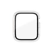 3643 [Apple Watch 44mm 4/5/6/SE 用 フルカバー仕様ケース 抗菌 Clear]