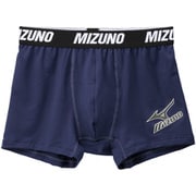 ミズノロゴプリントボクサーパンツ 前開きなし ネイビー C2JB116714 M