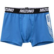 ミズノロゴプリントボクサーパンツ 前開きなし ブルー C2JB116825 M