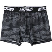 総柄プリントボクサーパンツ 前開きなし ブラック C2JB117009 M
