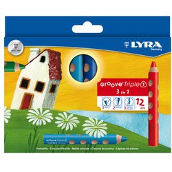 グルーヴトリプルワン 12色セット LY3831120