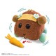 PUI PUI モルカー ぶるぶるずぬいぐるみマスコット Vol.2 チョコ [キャラクターグッズ]