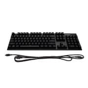 HyperX Alloy FPS RGB ゲーミングキーボード Kailh Silver USB充電ポート LEDバックライト 2年保証 104キーフルサイズ HXR-KB1SS2-US