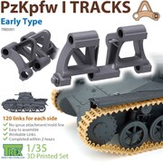 TR85001 1/35 I号戦車A型用 初期型履帯 [プラモデル用パーツ]