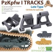 TR85002 1/35 I号戦車A/B型用 後期型履帯 [プラモデル用パーツ]