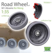 TR35002-1 1/35 M1エイブラムス用 転輪セット 旧/現行型 オイルキャップ モンモデル用 [プラモデル用パーツ]