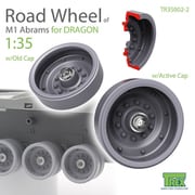 TR35002-2 1/35 M1エイブラムス用 転輪セット 旧/現行型 オイルキャップ ドラゴン用 [プラモデル用パーツ]