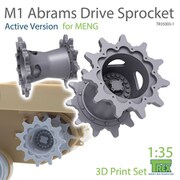 TR35003-1 1/35 M1エイブラムス用 起動輪セットA 現行型 モンモデル用 [プラモデル用パーツ]